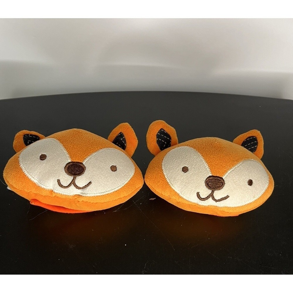 Zobo Baby Car Seat Neck Cushions Fox‎ 2pc Infant Head Support